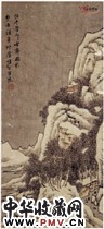 清罗阳　雪霁图