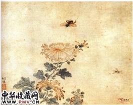 清胡慥　花鸟图