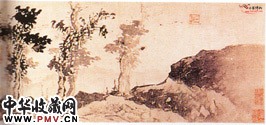 明蒋嵩　四景山水之一