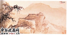 明蒋嵩　四景山水之一