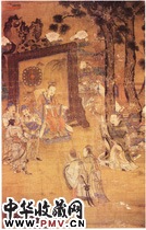 明刘俊　汉殿论功图