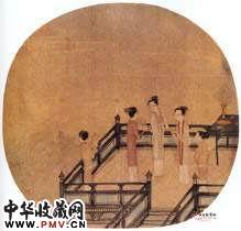 宋刘宗古　瑶台步月图