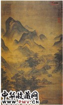 元马琬　暮云诗意图