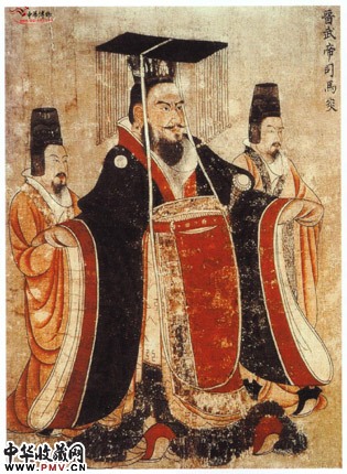 唐阎立本 历代皇帝像