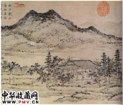 元朱德润　秀野轩图（局部）