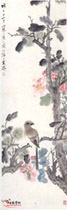近现代江寒汀　春色图
