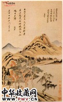 明董其昌　《秋兴八景图册》之四