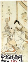 清任薰　仕女