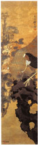 清任薰　花鸟四屏之一