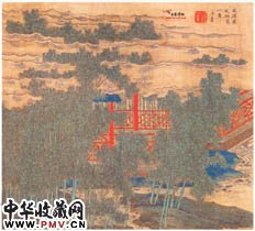 清任薰　竹窝一角