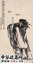清黄慎 钟馗