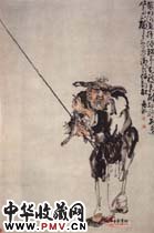 清黄慎　渔父图