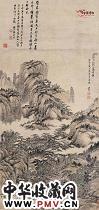 清王翚 秋山萧寺图