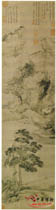 清王翚　岩栖高士图
