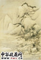 清王翚　仿古山水图册（之四）