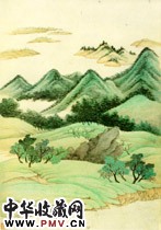 清王翚　仿古山水图册（之二）