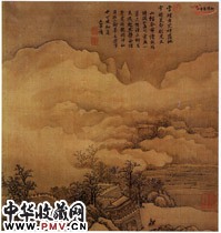 清王翚　放翁诗意