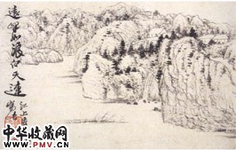 清石涛　山水册（一）