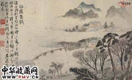 清石涛　溪南八景图册（二）