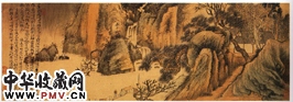 清石涛　幽居图