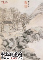 清王鉴　庐山十景图册（之一）