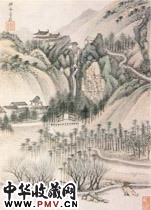 清王鉴　庐山十景图册（之三）