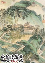 清王鉴　庐山十景图册（之四）