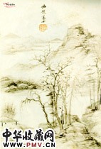 清王鉴　仿古山水图册（之四）