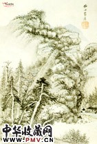 清王鉴　仿古山水图册（之一）
