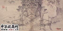 明吴伟　人物故事册“子路问津”