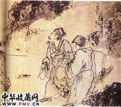 明吴伟　流民图