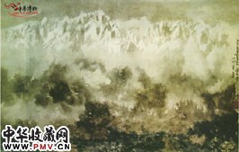 近现代徐悲鸿　喜马拉雅山之三