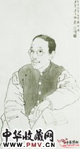 近现代徐悲鸿　白描人物