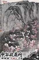近现代李可染　春雨江南