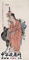 清任颐　麻姑献寿图