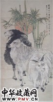 清任颐　三羊开泰