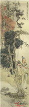 清任颐　承天夜游