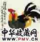 许麟庐 2003年作 雄鸡一唱天下白 镜心 设色纸本