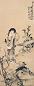徐操 1941年作 杜陵诗意 立轴 设色纸本