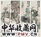 清 赵之谦 花卉 四屏