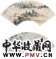 吴青霞 1950年 鲤鱼图、芦雁图 扇面 纸本设色