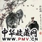 张广 秋牧 镜心 设色纸本