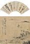 谢兰生 黎简 吕翔 等 壬子(1792年)作 花鸟山水(2帧) 镜心 设色纸本 谢兰生 黎简 吕翔 等 壬子(1792年)作 花鸟山水(2帧) 镜心 设色纸本