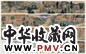 俞剑华 1954年作 云岗石窟全景图 手卷 设色纸本