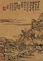 吴历 山水 镜心 墨色纸本