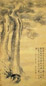 清 黄鼎 双龙参天 轴