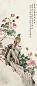 缪嘉蕙 戊寅(1878年)作 鸟语花香 立轴 设色纸本