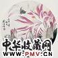 喻继高 花卉 立轴 设色纸本