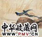 喻继高 1984年作 溪边双鸟 立轴 设色纸本