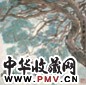 赵准望 古园绿洲 镜心 设色纸本